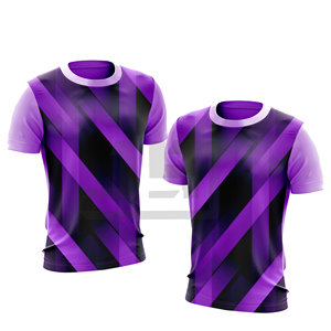 Camisetas para Hombre en Diferentes Colores y Estampados - Spandex/Poliéster, Tejido de Punto, Tie-Dye en la Parte Delantera, Manga Corta, Corte Regular, Tejido Grueso - Product Image 5
