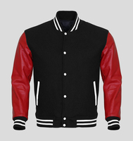 Veste universitaire en molleton respirant et écologique pour homme SHAHAN INDUSTRY de haute qualité, sur mesure, hiver, col en V, rembourrage en coton