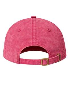 Casquette de baseball en coton rose lavé, unie, ajustable, unisexe, décontractée, respirante, confortable, qualité supérieure - Product Image 2