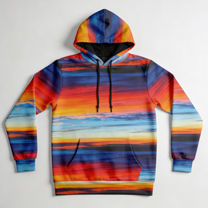 Sudadera con Capucha y Manta Personalizada con Diseño Sublimado, Material 100% Poliéster que Brilla en la Oscuridad - Product Image 1