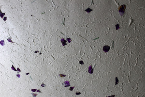 Wholesale Fine Chopped Grass Mottled Wrapping <b>Gift</b> Sheet New Design Acid-Free Lokta Garden Fiber <b>Paper</b> Petals Flower Design - Product Image 3