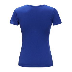 เสื้อยืดลำลองผู้หญิงขายส่ง สำหรับฤดูร้อน ผลิตจากผ้าฝ้าย 100% ระบายอากาศได้ดี เป็นมิตรกับสิ่งแวดล้อม รับทำโลโก้ตามสั่ง บริการ OEM - Product Image 3