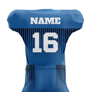 Tenue d'équipe 100 % polyester, uniforme de football américain de qualité supérieure, uniforme de football américain personnalisé pour les joueurs d'équipe - Product Image 5