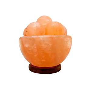New Design <b>Fire</b> Bowl Himalayan Salt Lamp Natural Pink Crystal Decorative <b>LED</b> Night Light OEM Manufacturer - Product Image 1