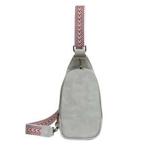 Vintage crossbody bag Modern Minimalist Trendy Lightweight Waterproof <b>simple</b> plain Zipper Adjustable Multi-pocket bags - Product Image 3