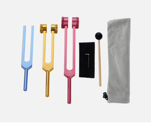 Juego de diapasones completamente nuevos: resonancia duradera con martillo incluido para sanación sonora… - Product Image 6