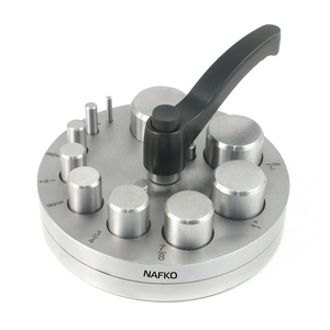 High Quality 10 Piece Heavy Duty Stainless Steel Circular Disc Cutter Punching Set Jewelry Craft <b>Tools</b> - Product Image 1
