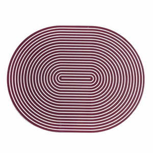 NOUVEAU DESIGN Napperon en MDF laqué à motifs abstraits et lignes de labyrinthe pour la mise en scène de tables à manger contemporaines OEM ODM Vente en gros - Product Image 2