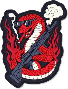 Parche de Goma con Logotipo en Relieve 3D Impermeable con Diseños de Corazón y Flores para Chaquetas y Gorras, Colores Personalizables - Product Image 6