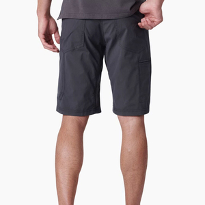 Pantalones cortos deportivos para hombre hechos a medida, de punto, cintura media, 100% algodón, transpirables, de secado rápido, informales, para fitness, con bolsillos, holgados. - Product Image 3