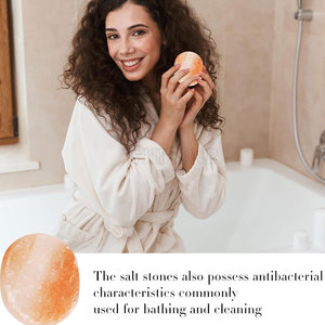 Piedra de Masaje de Sal del Himalaya Natural, Piedra de Spa para Relajación Corporal, Herramienta de Terapia de Masaje con Piedras Calientes - Product Image 5