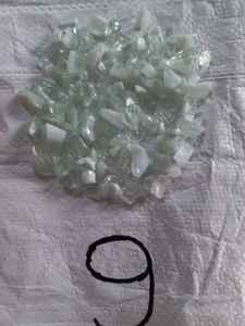 Chips de Vidrio Transparente, Chips de Mármol Blanco, Chips para Mezclar Terrazo, Hechos de Piedra Natural, Piedra Triturada, Duraderos, Ecológicos, Únicos - Product Image 4