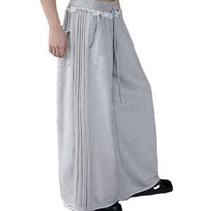 Baggy Casual Canvas Sweatpants for Men with Drawstring Closure High Quality Cotton/<b>Polyester</b> <b>Jogger</b> Pants - Product Image 5