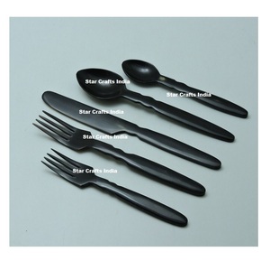 Most Popular Horn <b>Salad</b> <b>Tools</b> Set Stylish American Design Multifunction Customized Logo Dishwasher Safe Eco-Friendly Hotel - Product Image 1