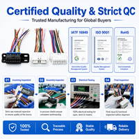 Connecteur de diagnostic OBD universel personnalisé 16 broches, ligne complète mâle-femelle pour voitures