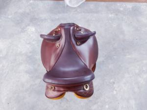 Sillín de resistencia australiano hecho a mano de cuero para montar a caballo por sillín australiano, sillín de carreras para el trabajo del ganado - Product Image 3