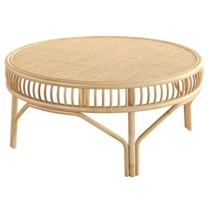 Table en rotin naturel pour la salle à manger et le café, vente en gros, durable, fabriquée à la main, écologique, en provenance du Vietnam - Product Image 5
