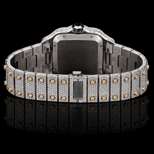 VVS Moissanite Diamond <b>Watch</b> Fully Iced Out Stainless Steel Alloy Case Morden Daily Use Sapphire Crystal Dial Best Selling <b>Watch</b> - Product Image 4