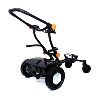 MEILLEURES VENTES ! CaddyTrek Chariot de golf électrique de haute qualité avec cadre en aluminium, double moteur et télécommande