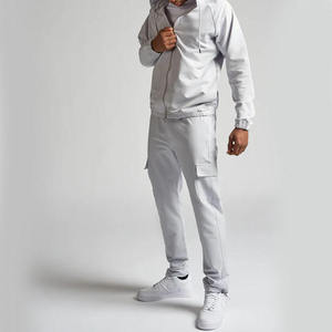 Survêtements vintage à capuche ajustés pour hommes, 100 % coton, écologiques, pour l'entraînement hivernal et le jogging – Collection Premium 2025 - Product Image 4