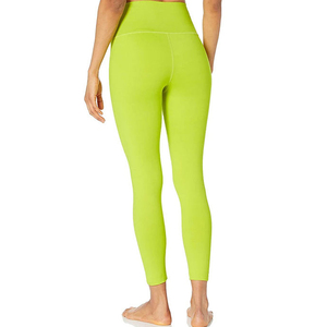 V Crossover Waist Yoga Pants Women <b>Flare</b> <b>Leggings</b> High Waist Fitness Tights Plaid Seamless Four-Way Stretch Custom Logo - Product Image 4