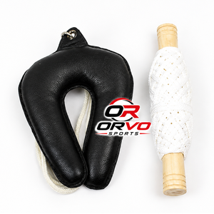 ORVO SPORTS OR-LURES-423 Leurre de fauconnerie en cuir avec tige en bois, léger, pour l'entraînement des oiseaux, accessoire de chasse et d'entraînement en extérieur - Product Image 5