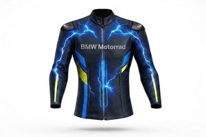 Blouson de moto BM Westend Noir Motorrad Classique Roadster Heritage/Urban Premium Cuir de vachette Street Riding/Racing Jacket - Product Image 1