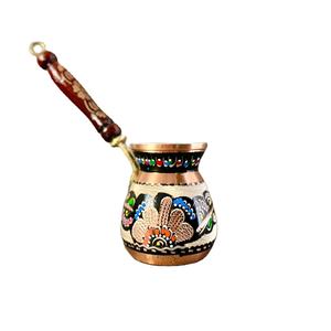 Cafetière turque classique élégante en cuivre massif, vaisselle, tasse à café, décoration de table pour la maison, la cuisine, le restaurant, les fêtes, vente en gros - Product Image 1