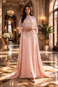 Abaya Women Party Dress Jalabiya Arabic Luxury Dubai Caftan Evening Dress for Women Wedding Elegant <b>Kaftan</b> Formal Party Gowns - Product Image 5
