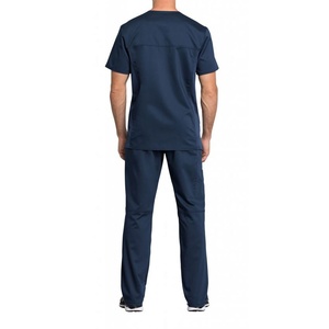 High-End Custom Logo Men Medical <b>Scrubs</b> <b>Set</b> Fashion Nursing Uniform Surgical Hospital Healthcare Apparel <b>Scrub</b> Suit <b>Set</b> - Product Image 5
