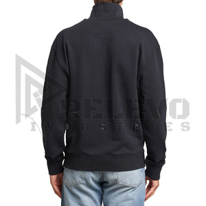 Sweat-shirt décontracté unisexe à capuche zippée avec logo personnalisé, en polyester/coton 280 g/m², avec poches, pour l'automne, impression numérique, vente en gros - Product Image 6
