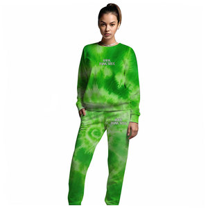 Best Selling High Quality 2 Piece Set Women Custom Made Cotton Women's Sets Street <b>Wear</b> Women Sweatsuits - Product Image 2