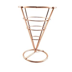 Rose & Black Metal <b>Wire</b> Iron Available Kitchen Fast Food Display Stand Black Small Size Chip <b>Shelf</b> French Fries <b>Shelf</b> Stand - Product Image 1