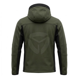 Chaqueta de invierno softshell para hombre, cómoda, de tela elástica, con cremallera completa, para trabajo, deportes y aventuras. - Product Image 2