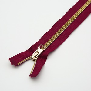 80cm Gold-toothed Open End Nylon Special <b>Zipper</b> for Jacket - Product Image 3