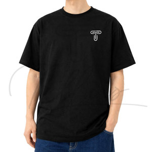 Camisetas Extra Grandes para Hombre, Diseño Moderno, 100% Algodón, Transpirables, de Secado Rápido, Color Personalizado, Tela de Felpa - Product Image 4