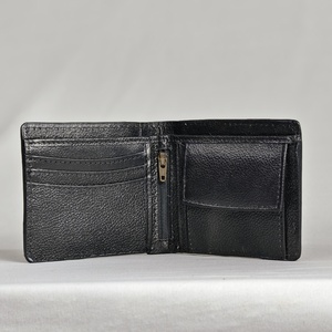 Hermosa Cartera de Cuero Genuino Hecha a Mano de la Mejor Calidad, Multicolor con Diseño Floral, para Hombre, Monedero, Portamonedas, Multifuncional, para Uso Diario - Product Image 3