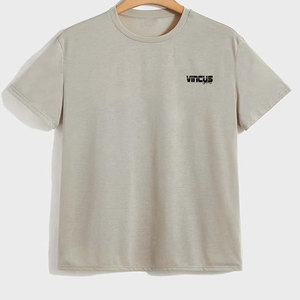 Service OEM T-shirt surdimensionné en tricot imprimé sur mesure pour homme, 100% coton, personnalisable, haute qualité, vente en gros à bas prix - Product Image 2
