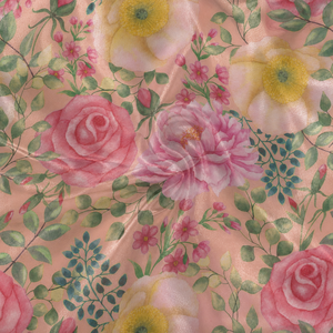 Tela de Organza 100% Poliéster, Estampado Floral, Orgánica, Ecológica, Transpirable, 57/58 Pulgadas de Ancho, para Cortinas, Textiles del Hogar y Prendas de Vestir - Product Image 1