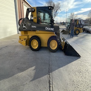 Compre una Minicargadora John Deere 324G con Bomba Hidráulica MOOG y Motor Caterpillar, Compacta y sobre Orugas, en Venta - Product Image 2