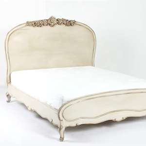 Camas de hotel francesas antiguas Muebles de madera de caoba personalizados 3003 para uso residencial comercial Número de modo Producto para dormitorio - Product Image 3