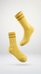 High Quality Athletic Casual <b>Socks</b> Unisex <b>Polyester</b> Spandex Fabric Lightweight Breathable Soft Everyday Comfort Wear - Product Image 2