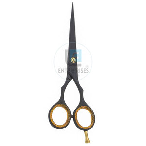 Ciseaux de barbier en acier inoxydable au design unique, durables et légers pour la coiffure - Meilleures ventes - Product Image 2