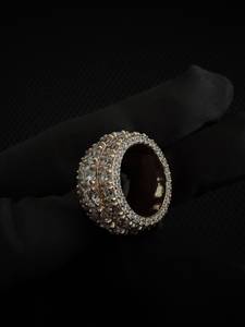 <b>Top</b> Selling Shreeji Jewels Luxury 925 <b>Silver</b> Moissanite Engagement Ring <b>Women</b> High Clarity Sparkling IGI Certified Bezel Set - Product Image 3