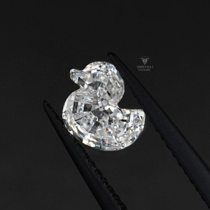 Diamante Suelto Cultivado en Laboratorio, Corte Duck, 1-2 Ct, Certificado IGI, Forma Antigua de Lujo, CVD HPHT, Fabricante y Proveedor Mayorista de Diamantes Sueltos - Product Image 1