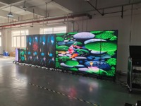 Panneau LED d'intérieur SCXK SMD 4K P3.91, écran à pixels 64*64 points, fonction SDK, garantie 5 ans, installation fixe permanente pour la publicité