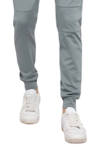 <b>Men's</b> Casual Slim Fit <b>Stretch</b> Canvas 100% Cotton Office Trousers Zipper Front Side Pockets Comfortable Business Wear Wholesale - Product Image 4