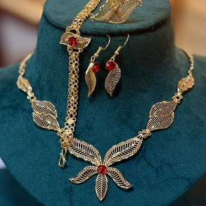 2024 Best Buy Ready Ship 24K chapado en oro Estilo Vintage conjunto de joyería de moda fabricante indio inspirado Comoras Mayotte-cobre - Product Image 1