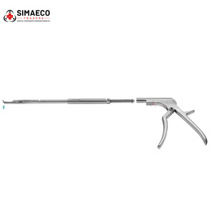 Pince Kerrison à 360 degrés pour laminectomie, avec tige éjectable interchangeable, plaque fine, angle de 40 degrés, ouverture de 1,5 mm, longueurs 18, 20, 23, 25 cm - Product Image 3