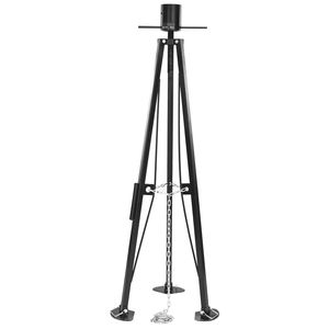 Stabilizzatore a Treppiede per Rimorchio Camper, Capacità di Carico 5000 LBS, Altezza Regolabile 35-57 Pollici, Stabilizzatore a Collo d'Oca con Accessori Esterni - Product Image 1